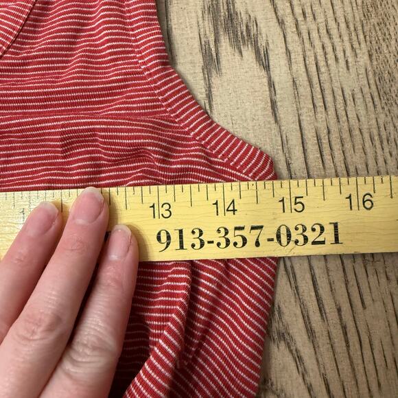 ModCloth Striped Knotted Moxie Tank Top XXS NWT - Picture 6 of 9